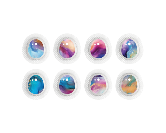 "Confetti Splash" - CGM Sensor Stickers for Dexcom, Libre, Medtronic & Medtrum
