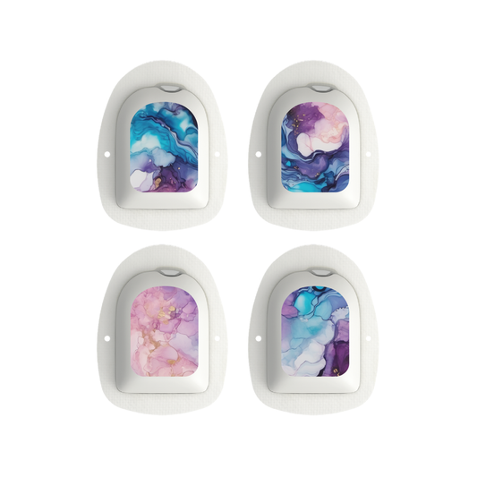"Midnight Sky" - Omnipod Pod Stickers & Temporary Tattoos