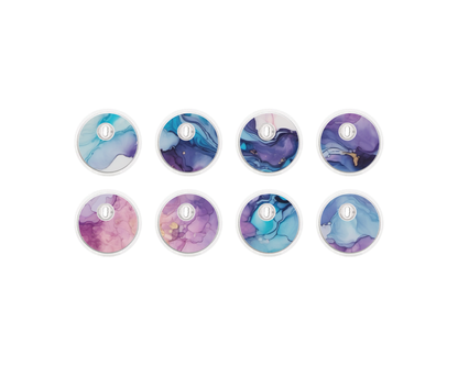 "Midnight Sky" - CGM Sensor Stickers for Dexcom, Libre, Medtronic & Medtrum