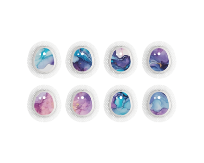 "Midnight Sky" - CGM Sensor Stickers for Dexcom, Libre, Medtronic & Medtrum