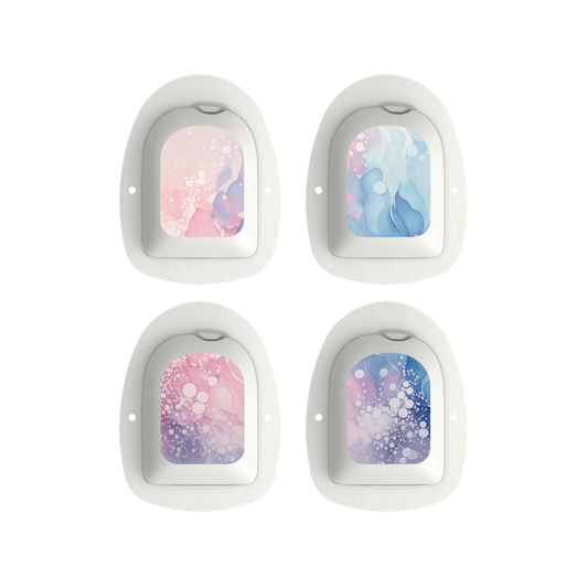 "Sea Bubbles" - Omnipod Pod Stickers & Temporary Tattoos