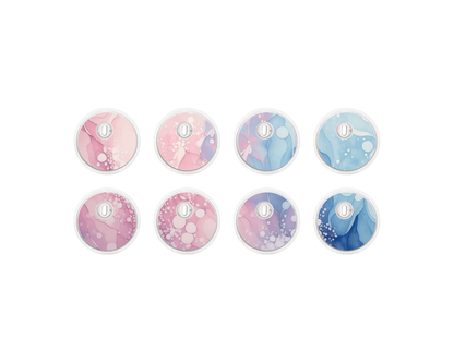 "Sea Bubbles" - CGM Sensor Stickers for Dexcom, Libre, Medtronic & Medtrum