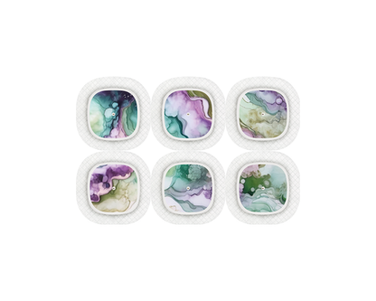 "Green Summer" - CGM Sensor Stickers for Dexcom, Libre, Medtronic & Medtrum