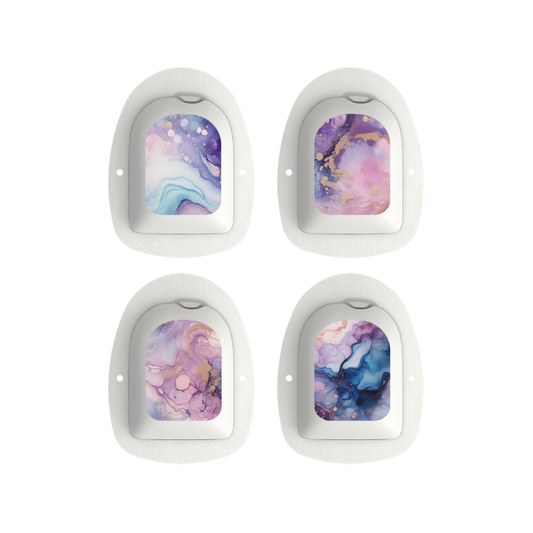 "Candy Cloud" - Omnipod Pod Stickers & Temporary Tattoos