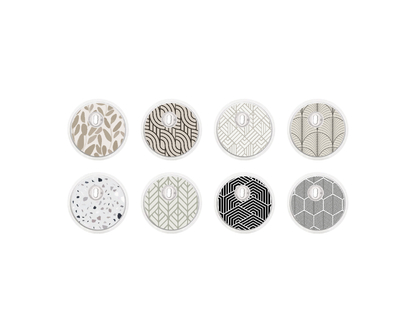 "Monochromatic" - CGM Sensor Stickers for Dexcom, Libre, Medtronic & Medtrum