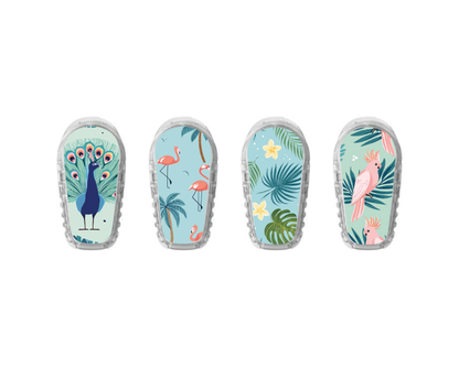 "Tropical" - CGM Sensor Stickers for Dexcom, Libre, Medtronic & Medtrum