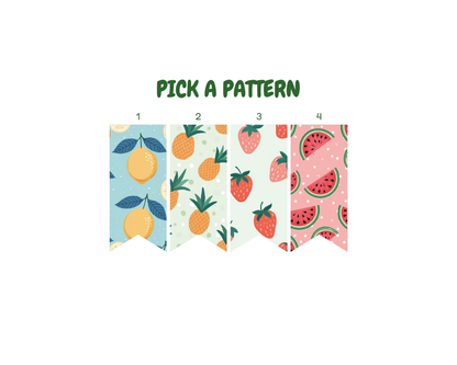 "Fruit Fusion" - Diabetes Device Stickers for Ypsopump, Tandem Tslim, Medtronic Minimed, Omnipod, Novopen