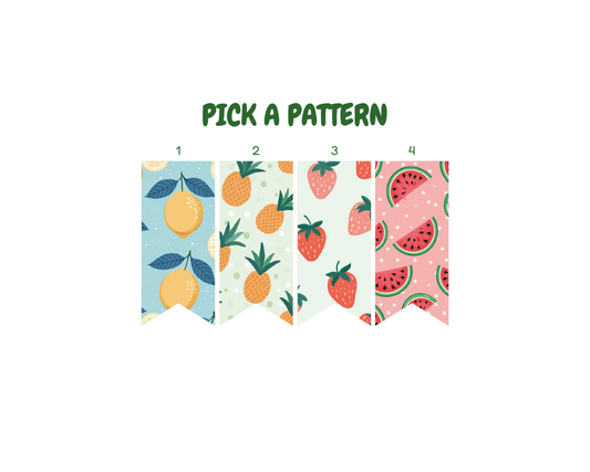"Fruit Fusion" - Diabetes Device Stickers for Ypsopump, Tandem Tslim, Medtronic Minimed, Omnipod, Novopen