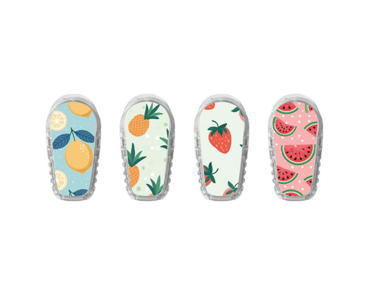 "Fruit Fusion" - CGM Sensor Stickers for Dexcom, Libre, Medtronic & Medtrum