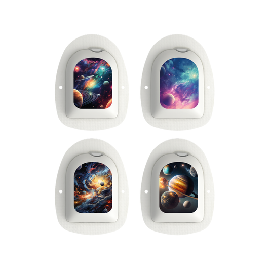 "Cosmic" - Omnipod Pod Stickers & Temporary Tattoos