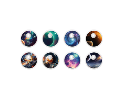 "Cosmic" - CGM Sensor Stickers for Dexcom, Libre, Medtronic & Medtrum