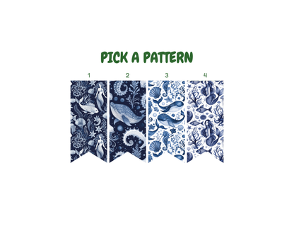 "Blue Mermaid" - Diabetes Device Stickers for Ypsopump, Tandem Tslim, Medtronic Minimed, Omnipod, Novopen