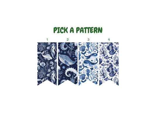 "Blue Mermaid" - Diabetes Device Stickers for Ypsopump, Tandem Tslim, Medtronic Minimed, Omnipod, Novopen
