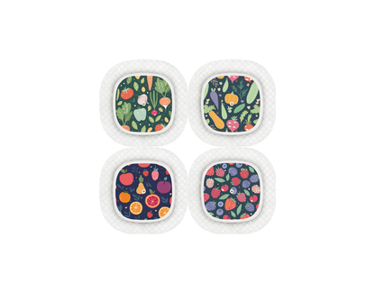 "Fruityful Veggies" - CGM Sensor Stickers for Dexcom, Libre, Medtronic & Medtrum