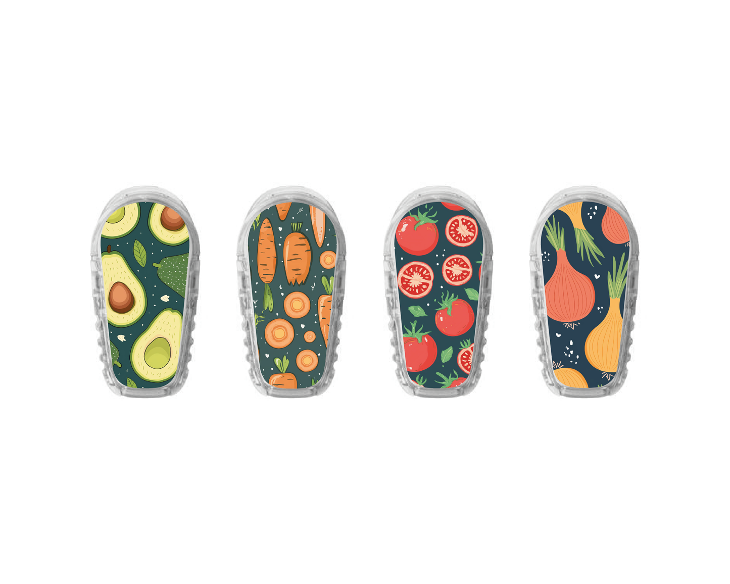 "Garden Mix" - CGM Sensor Stickers for Dexcom, Libre, Medtronic & Medtrum