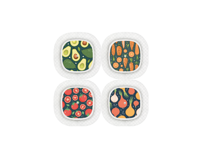 "Garden Mix" - CGM Sensor Stickers for Dexcom, Libre, Medtronic & Medtrum
