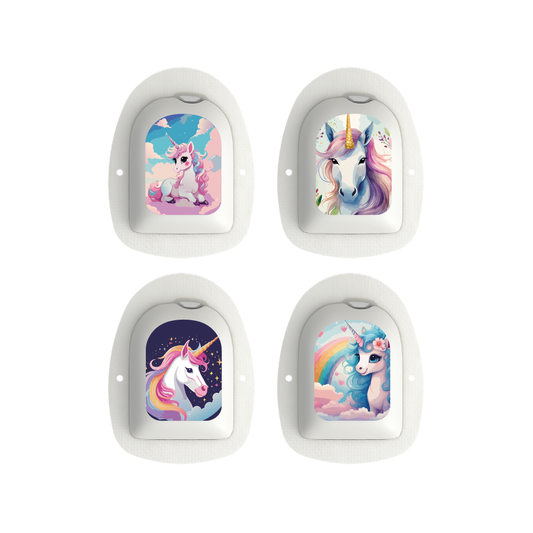 "Unicorn" - Omnipod Pod Stickers & Temporary Tattoos