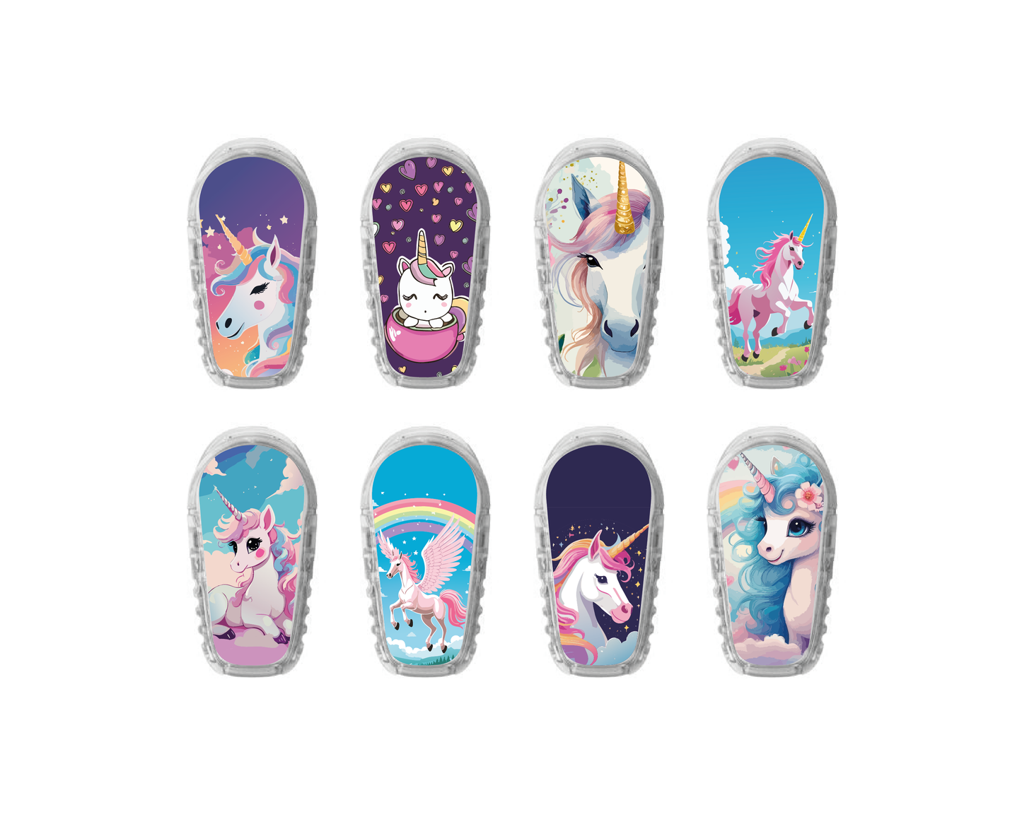 "Unicorn" - CGM Sensor Stickers for Dexcom, Libre, Medtronic & Medtrum
