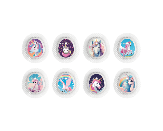 "Unicorn" - CGM Sensor Stickers for Dexcom, Libre, Medtronic & Medtrum