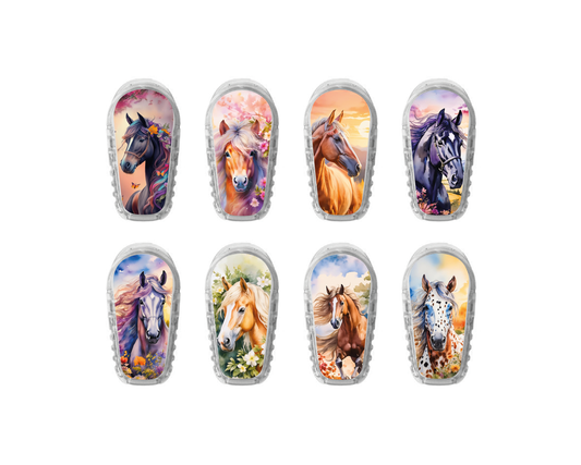 "Cheval" - CGM Sensor Stickers for Dexcom, Libre, Medtronic & Medtrum