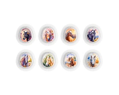 "Cheval" - CGM Sensor Stickers for Dexcom, Libre, Medtronic & Medtrum