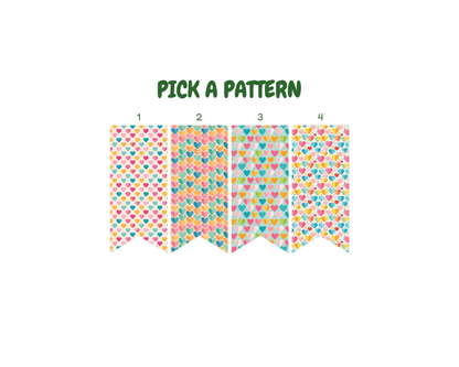 “Colorful Hearts” - Waterproof CGM Overpatches for Dexcom, Libre, Medtronic & Medtrum