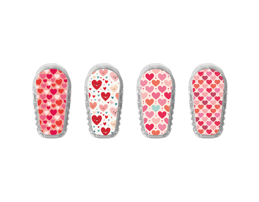 "Love Notes" - CGM Sensor Stickers for Dexcom, Libre, Medtronic & Medtrum