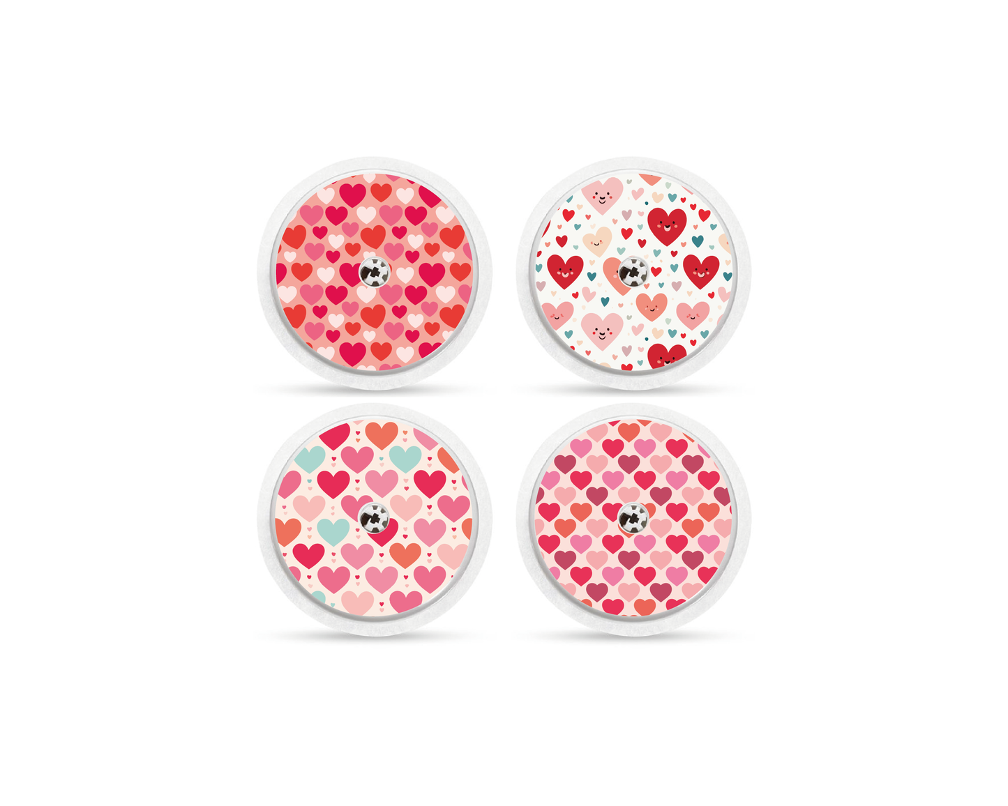 "Love Notes" - CGM Sensor Stickers for Dexcom, Libre, Medtronic & Medtrum