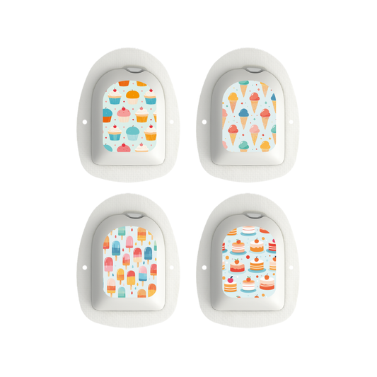 "Sweet Delights" - Omnipod Pod Stickers & Temporary Tattoos
