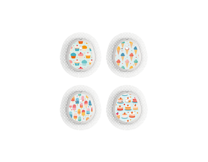 "Sweet Delights" - CGM Sensor Stickers for Dexcom, Libre, Medtronic & Medtrum