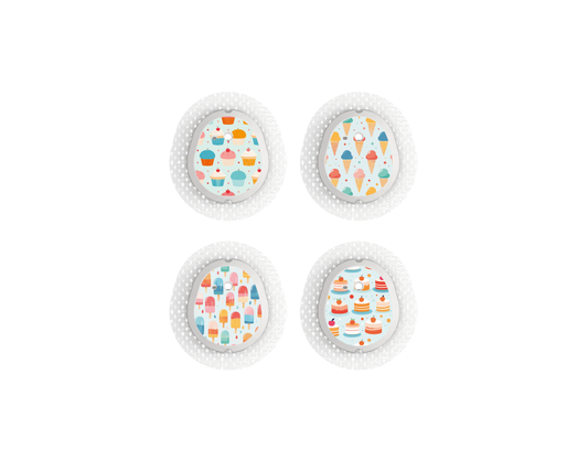 "Sweet Delights" - CGM Sensor Stickers for Dexcom, Libre, Medtronic & Medtrum