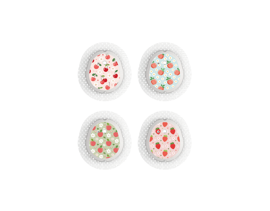 "Cherry Dream" - CGM Sensor Stickers for Dexcom, Libre, Medtronic & Medtrum