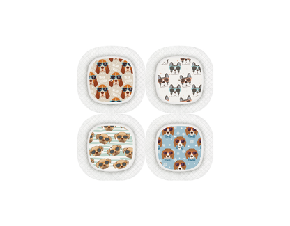 "Hip Hounds" - CGM Sensor Stickers for Dexcom, Libre, Medtronic & Medtrum