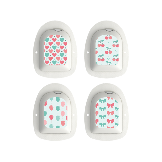"Sweeties" - Omnipod Pod Stickers & Temporary Tattoos