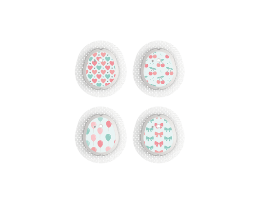 "Sweeties" - CGM Sensor Stickers for Dexcom, Libre, Medtronic & Medtrum