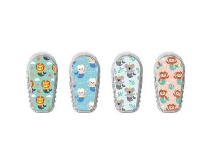 "Mermaid Pals" - CGM Sensor Stickers for Dexcom, Libre, Medtronic & Medtrum