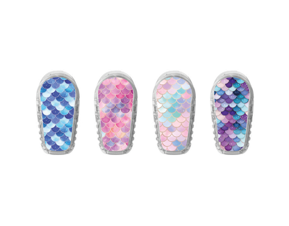 "Mermaid Scales" - CGM Sensor Stickers for Dexcom, Libre, Medtronic & Medtrum