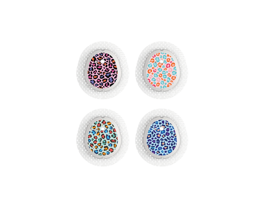 "Leopard Pop" - CGM Sensor Stickers for Dexcom, Libre, Medtronic & Medtrum
