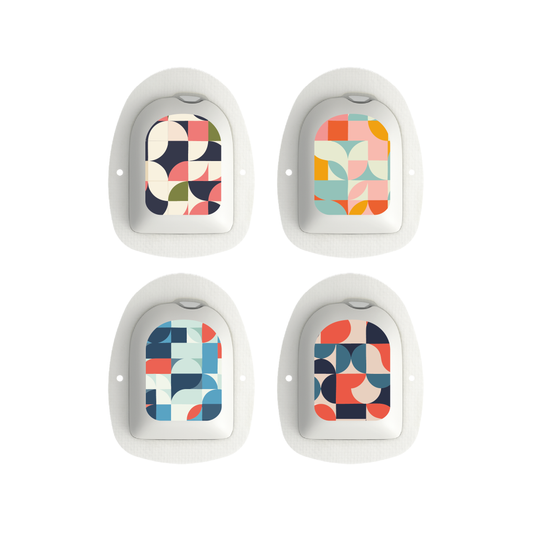 "Graphic" - Omnipod Pod Stickers & Temporary Tattoos