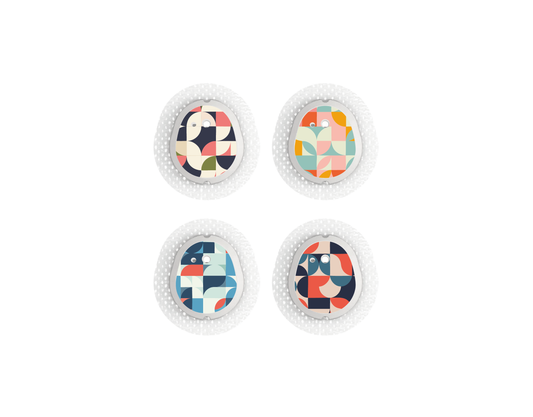 "Graphic" - CGM Sensor Stickers for Dexcom, Libre, Medtronic & Medtrum