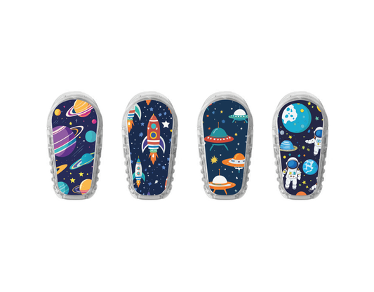 "Astroplay" - CGM Sensor Stickers for Dexcom, Libre, Medtronic & Medtrum