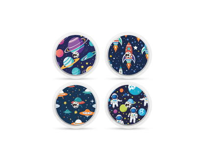 "Astroplay" - CGM Sensor Stickers for Dexcom, Libre, Medtronic & Medtrum