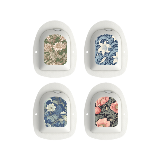"Heritage Garden" - Omnipod Pod Stickers & Temporary Tattoos