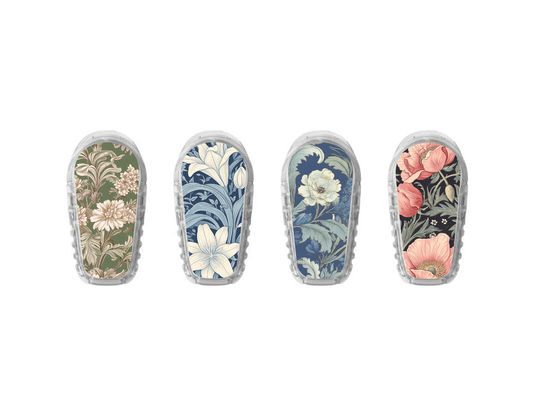"Heritage Garden" - CGM Sensor Stickers for Dexcom, Libre, Medtronic & Medtrum