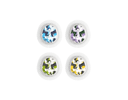 "Game On" - CGM Sensor Stickers for Dexcom, Libre, Medtronic & Medtrum