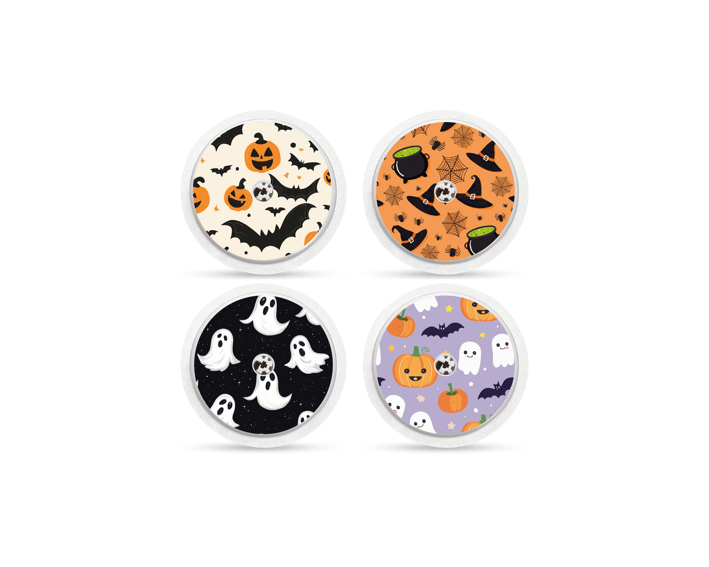 "Trick Treat" - CGM Sensor Stickers for Dexcom, Libre, Medtronic & Medtrum