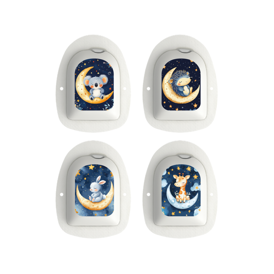 "Dreamland" - Omnipod Pod Stickers & Temporary Tattoos