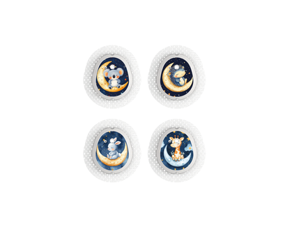"Dreamland" - CGM Sensor Stickers for Dexcom, Libre, Medtronic & Medtrum