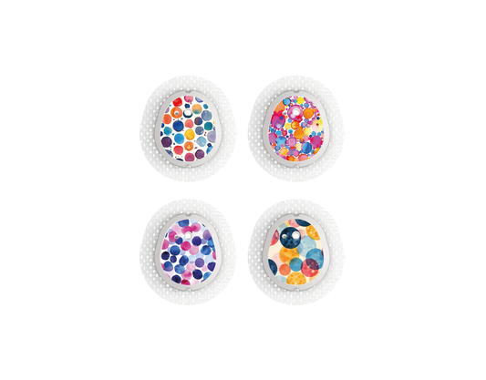 "Dotty" - CGM Sensor Stickers for Dexcom, Libre, Medtronic & Medtrum