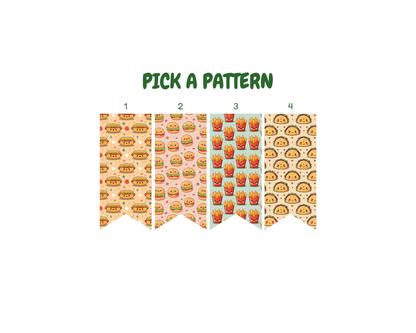 “Food Frenzy” - Waterproof CGM Overpatches for Dexcom, Libre, Medtronic & Medtrum